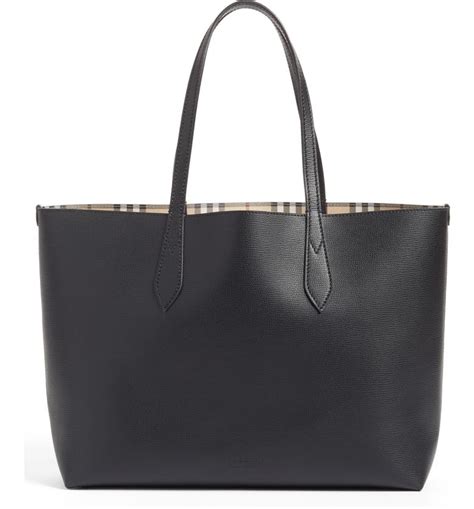 burberry bag brown|burberry calfskin leather tote.